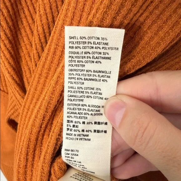 We The Free Free People Thermal Knit Shirt In Autumn Wildflower size small - Picture 10 of 14